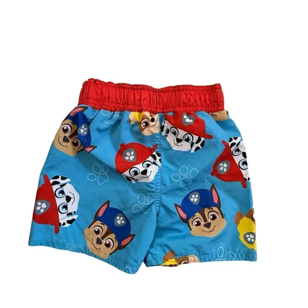 Paw Patrol Swim Shorts and Flip Flops Set